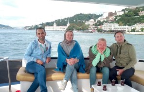 По всей длине Босфора до черного моря на частной яхте