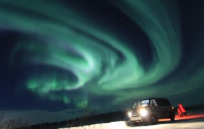 Северное сияние Мурманск