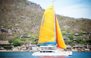 Морская прогулка на катамаране по заливу Нячанг