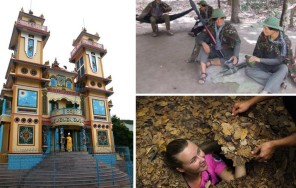 Партизанские туннели Кучи и комплекс храмов Као Дай