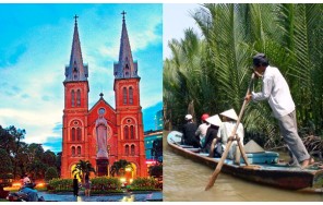 Однодневная экскурсия «два в одном»: Сайгон и дельта Меконг